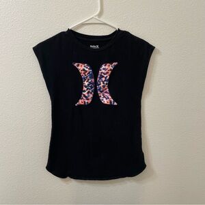 Hurley tank top black girls xl